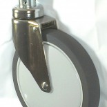 Replacement Stretcher Caster with Short Stem